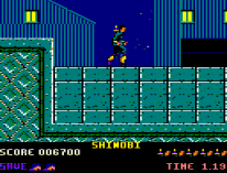 shinobi amstrad docks level